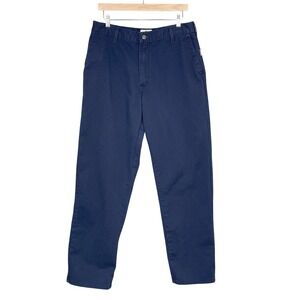 Tyndale FR Flame Resistant Work Pants Mens 36x33 Navy Blue Made in USA HRC 2